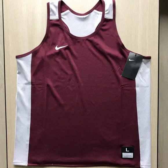 Nike Red Athletic Work Out Tank Top - Picture 3 of 10